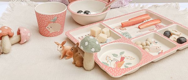 bamboo baby meal set
